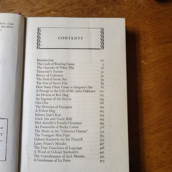 The Best Short Stories of Bret Harte Book 1947 Random House - Picture 4 of 13